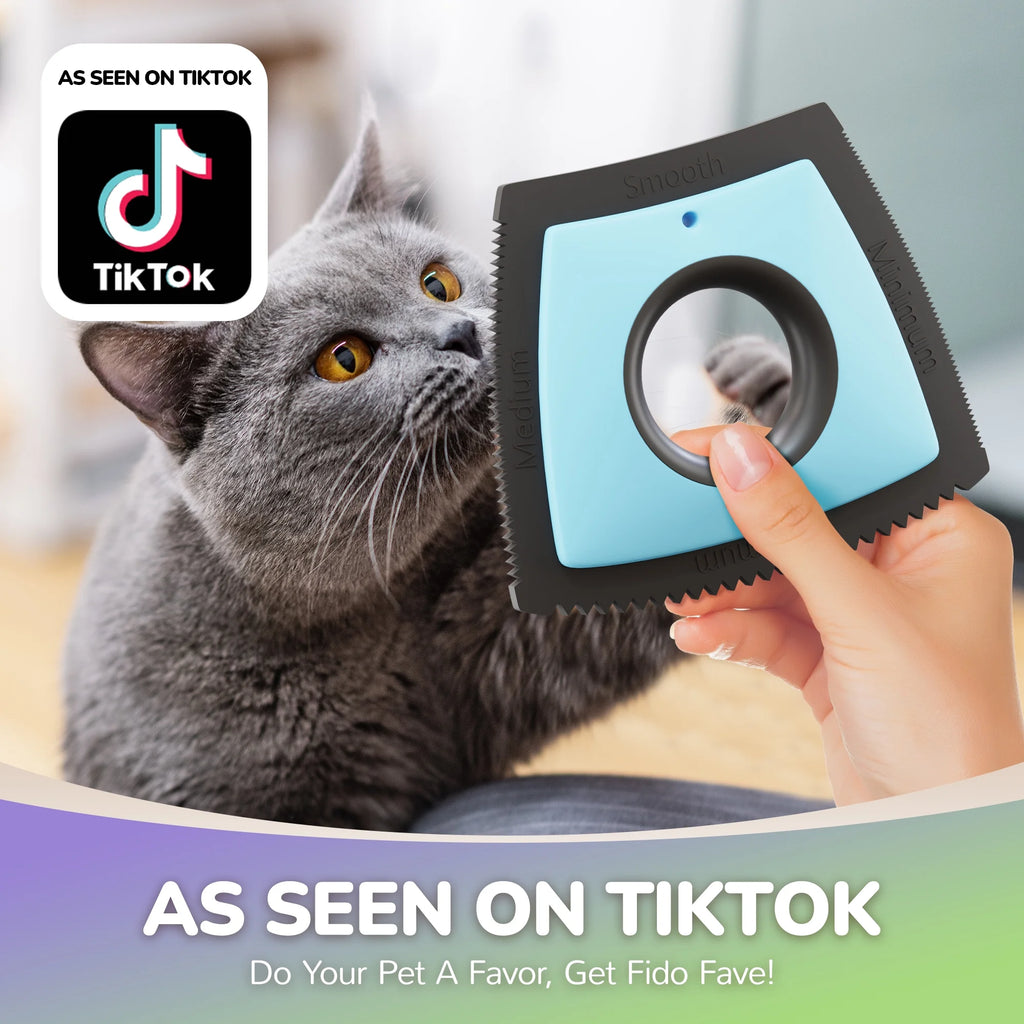 Pet Hair Removal Tool for Home and Vehicle - Reusable Scraper for Efficient Dog and Cat Hair Removal