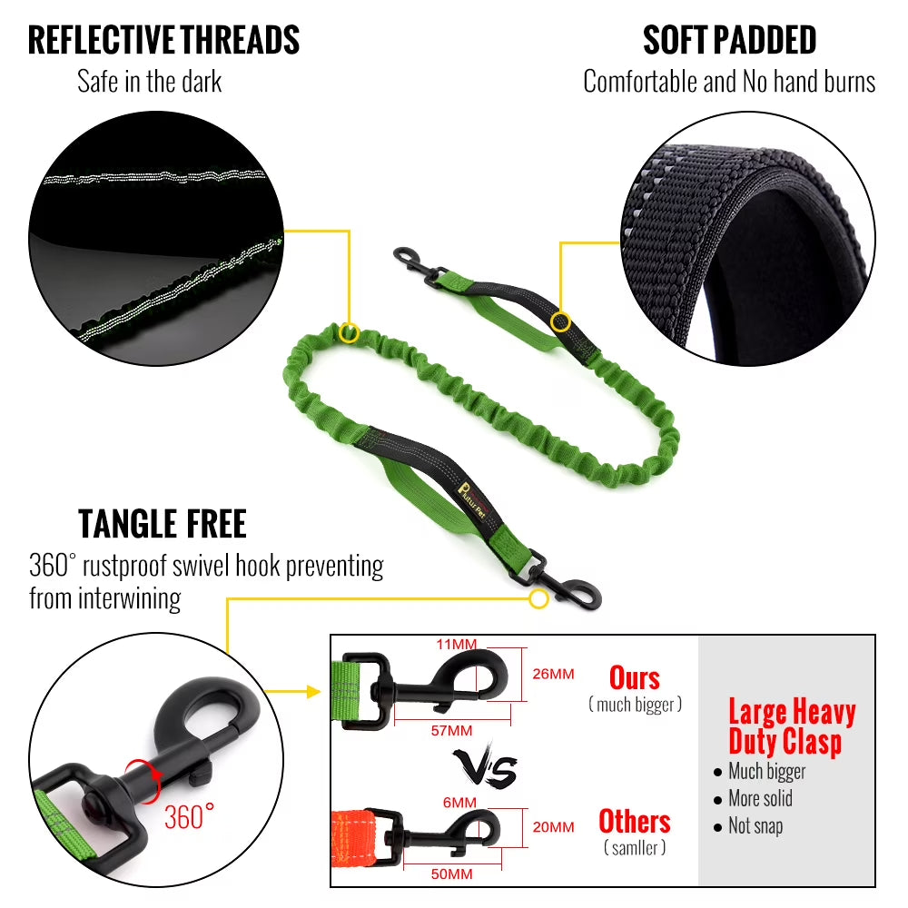 Hands Free Dog Leash, for Medium/Large Dogs