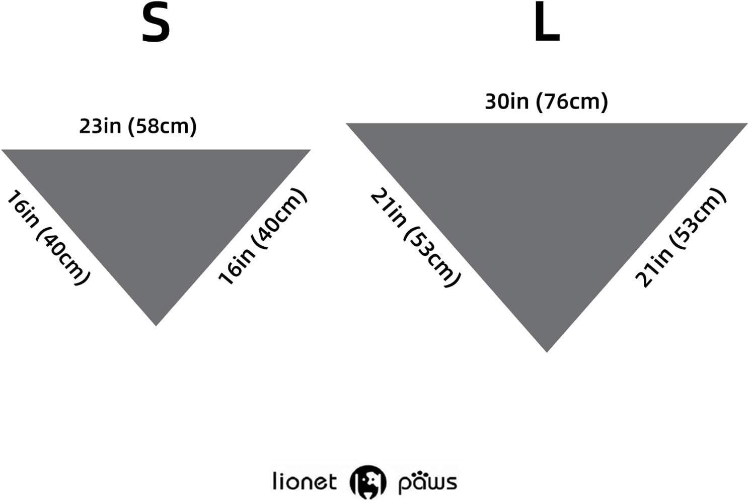 Dog Bandana for Small Medium Large Dogs, Cat Kerchief Blue Plaid, Triangle Bibs Scarf for Girl or Boy